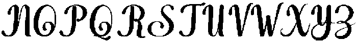 Wonder Bold Slant  Regular otf (700) Font UPPERCASE