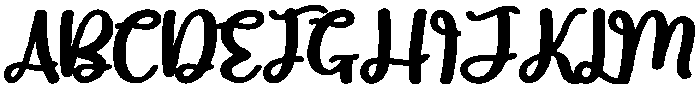 Wonder Day Regular otf (400) Font UPPERCASE