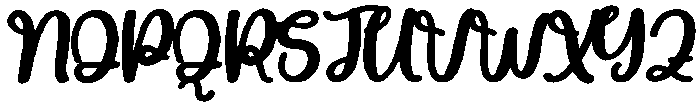 Wonder Day Regular otf (400) Font UPPERCASE