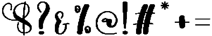 Wonder Gracefull Regular otf (400) Font OTHER CHARS