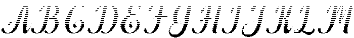 Wonder Hatching Slant 12 Regular otf (400) Font