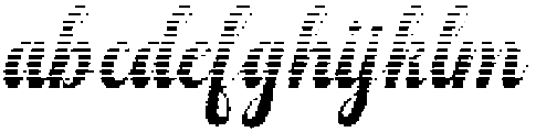 Wonder Hatching Slant 12 Regular otf (400) FONT