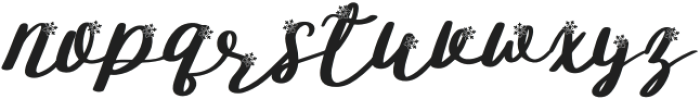 Wonder Holiday Regular otf (400) Font LOWERCASE