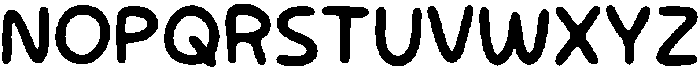 Wonder Notes Bold Regular otf (700) Font UPPERCASE