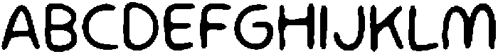 Wonder Notes Regular otf (400) Font UPPERCASE