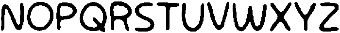 Wonder Notes Regular otf (400) Font UPPERCASE