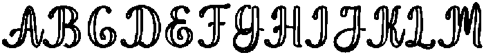 Wonder Outline Bold 10 Regular otf (700) Font UPPERCASE