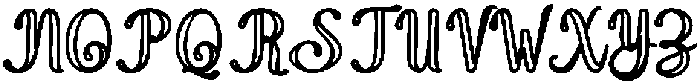 Wonder Outline Bold 10 Regular otf (700) Font UPPERCASE