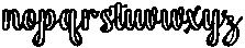 Wonder Outline Bold 10 Regular otf (700) Font LOWERCASE