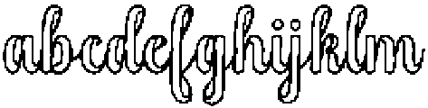 Wonder Outline Bold 2 Regular otf (700) FONT