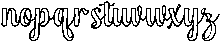 Wonder Outline Bold 2 Regular otf (700) Font LOWERCASE