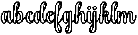 Wonder Outline Bold 6 Regular otf (700) FONT
