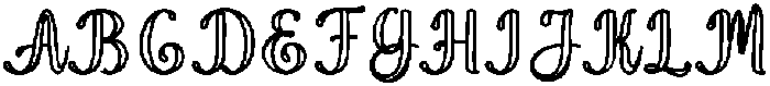 Wonder Outline Bold 8 Regular otf (700) Font