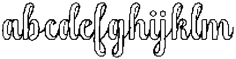 Wonder Outline Bold Regular otf (700) FONT