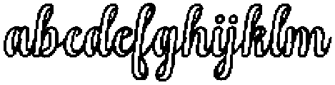 Wonder Outline Bold Slant 6 Regular otf (700) FONT