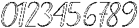 Wonder Outline Slant 10 Regular otf (400) Font OTHER CHARS