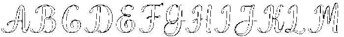 Wonder Outline Slant 4 Regular otf (400) Font