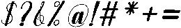 Wonder Slant 16 Regular otf (400) Font OTHER CHARS