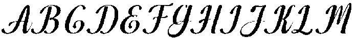 Wonder Slant 16 Regular otf (400) Font UPPERCASE