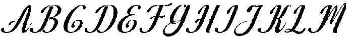 Wonder Slant 22 Regular otf (400) Font UPPERCASE