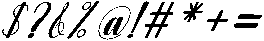 Wonder Slant 26 Regular otf (400) Font OTHER CHARS