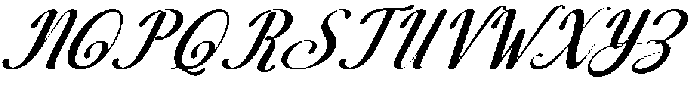 Wonder Slant 28 Regular otf (400) Font UPPERCASE