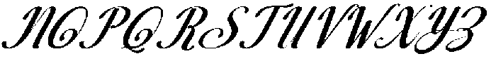 Wonder Slant 30 Regular otf (400) Font UPPERCASE