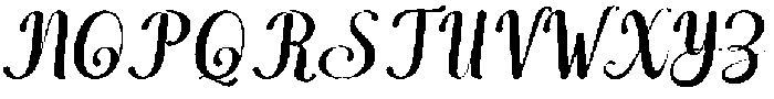 Wonder Slant 6 Regular otf (400) Font UPPERCASE