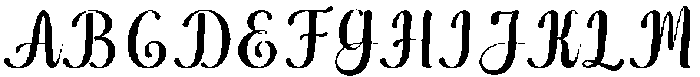 Wonder Slant Regular otf (400) Font UPPERCASE