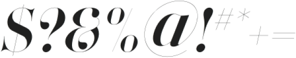 Wonder Type Regular Italic otf (400) Font OTHER CHARS