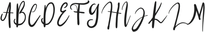 WonderBright-Regular otf (400) Font UPPERCASE