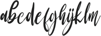 WonderBright-Regular otf (400) Font LOWERCASE