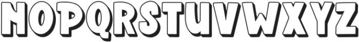 Wonderful Adventure Font - Shadow otf (400) Font UPPERCASE