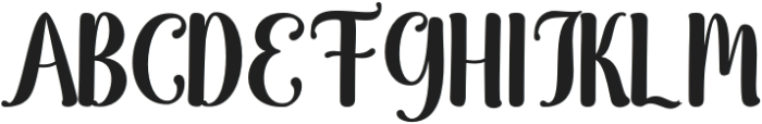 Wonderful Bold Regular otf (700) Font UPPERCASE