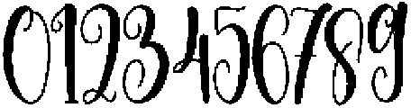 Wonderful Christmas otf (400) Font OTHER CHARS
