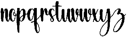 Wonderful Christmas otf (400) Font LOWERCASE