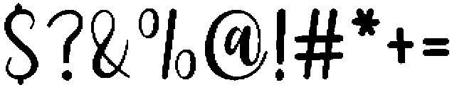 Wonderful Dreaming Regular otf (400) Font OTHER CHARS
