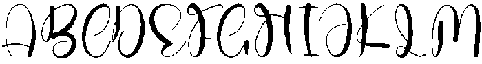 Wonderful Dreaming Regular otf (400) Font UPPERCASE