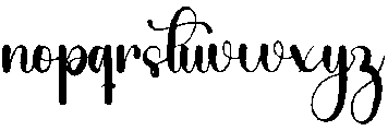 Wonderful Dreaming Regular otf (400) Font LOWERCASE