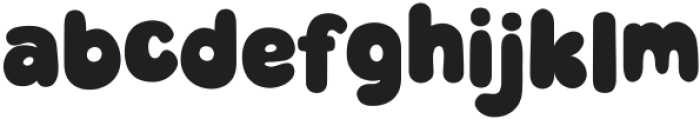 Wonderful Groovy Regular ttf (400) Font LOWERCASE