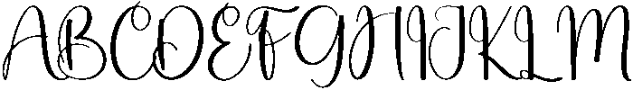 Wonderful Handmade Regular otf (400) Font UPPERCASE