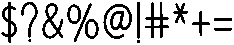 Wonderful Handmade Regular otf (400) Font OTHER CHARS