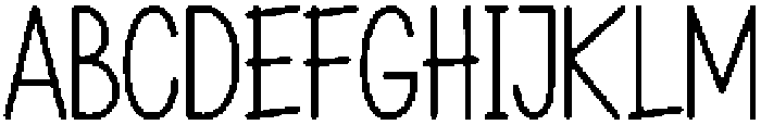 Wonderful Handmade Regular otf (400) Font UPPERCASE