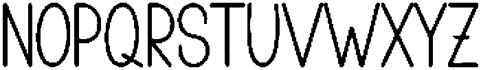 Wonderful Handmade Regular otf (400) Font UPPERCASE