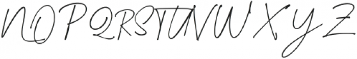 Wonderful Melanesia Signature otf (400) Font UPPERCASE