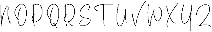 Wonderful Rainbow Regular otf (400) Font UPPERCASE