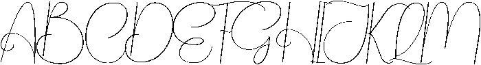 Wonderful Regular otf (400) Font UPPERCASE