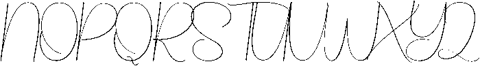Wonderful Regular otf (400) Font UPPERCASE