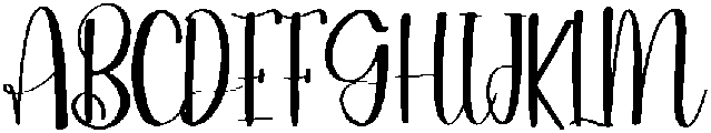 Wonderful Regular otf (400) Font UPPERCASE