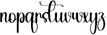 Wonderful Regular otf (400) Font LOWERCASE